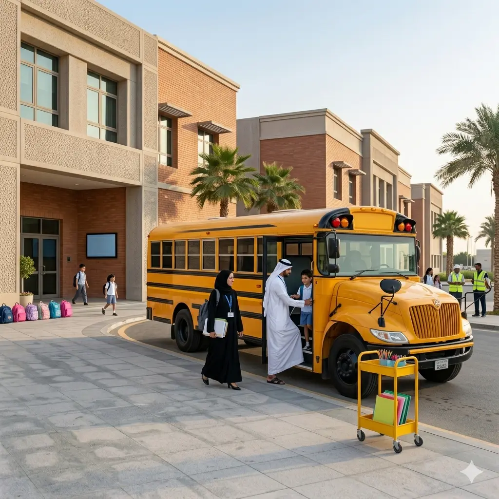 School transportation services in KSA for students