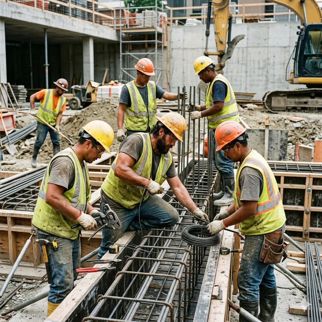 Workforce solutions in Saudi Arabia supplying skilled and unskilled labor for industrial and operational needs.