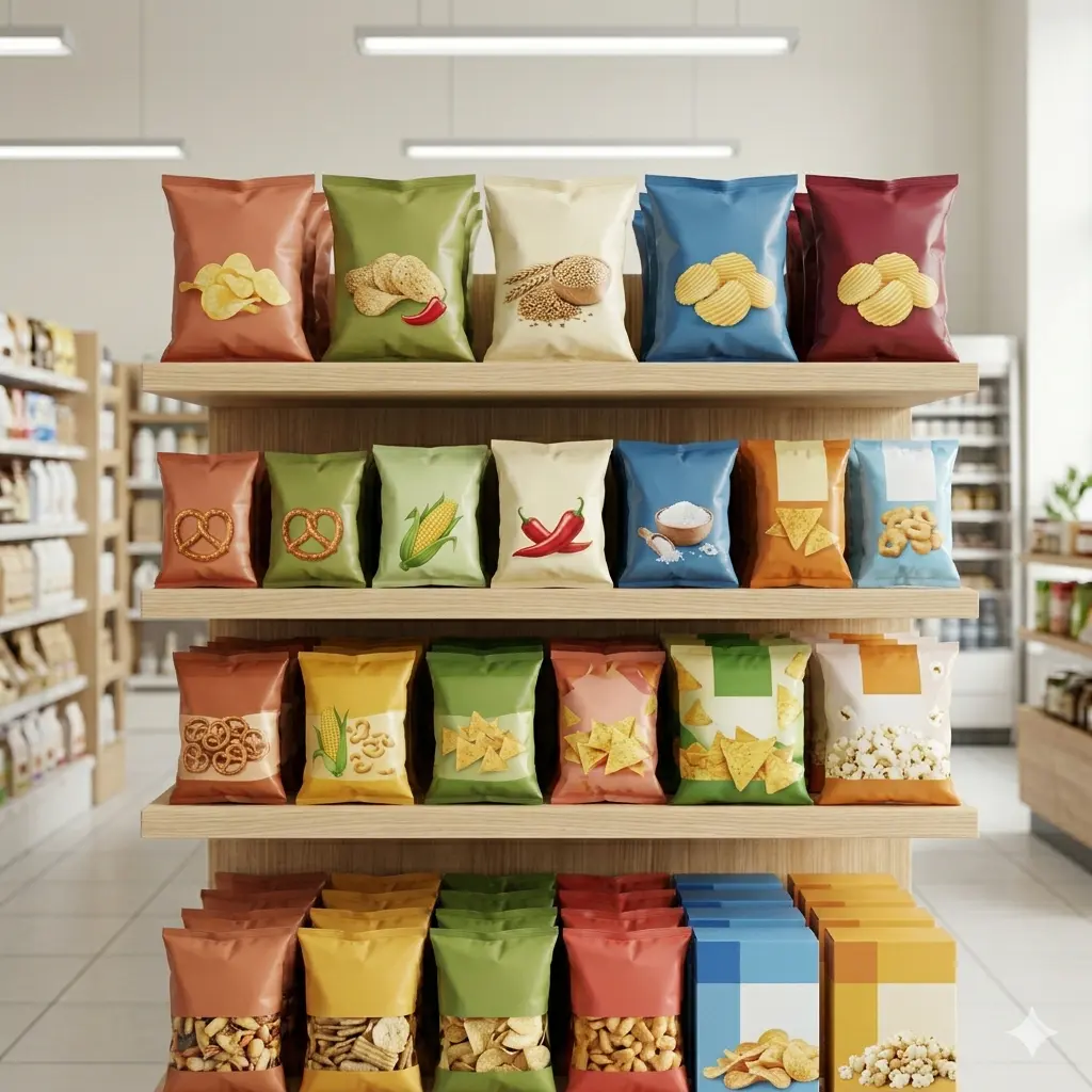 Import export services in Saudi Arabia for packaged snacks, chips, and GCC food products.