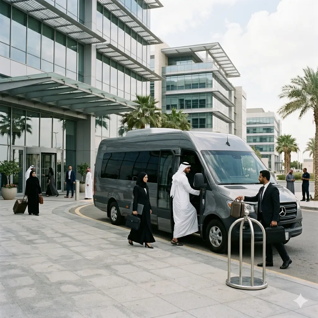 Corporate staff transportation services in Saudi Arabia