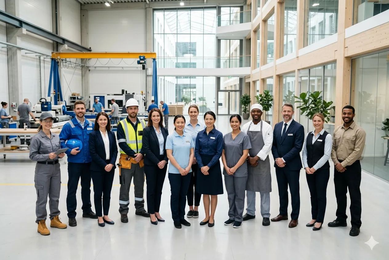 Workforce solutions in Saudi Arabia providing skilled manpower, staffing services, and multi-industry workforce support by Prime Arabia.