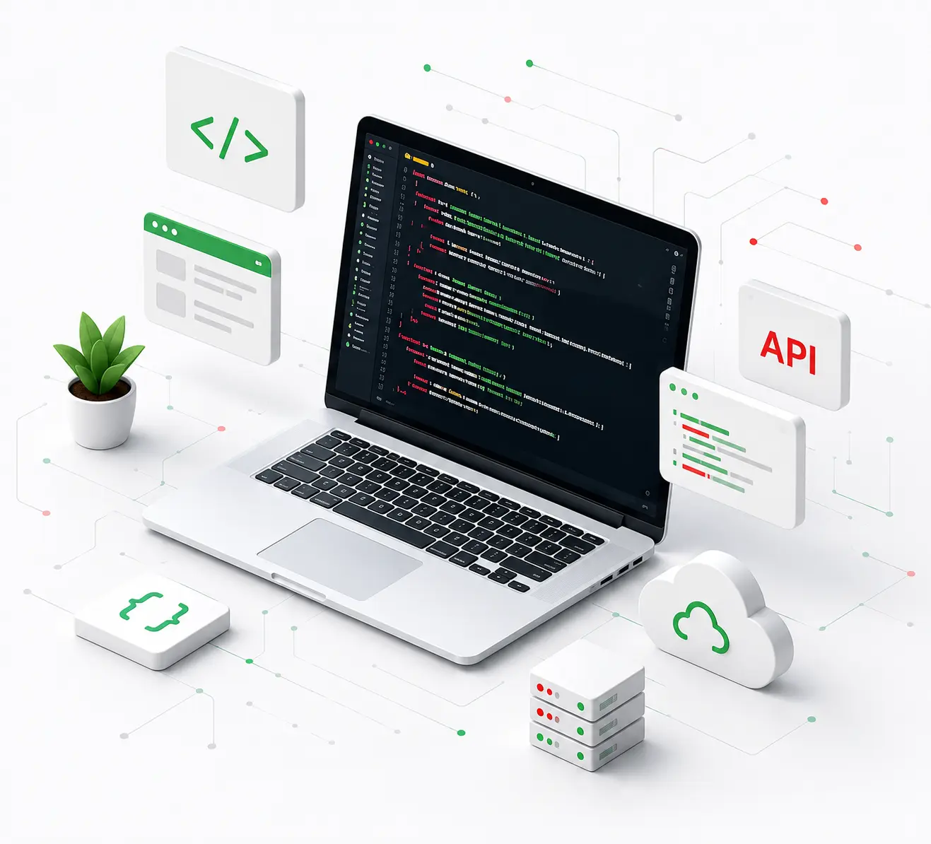 Software engineering illustration