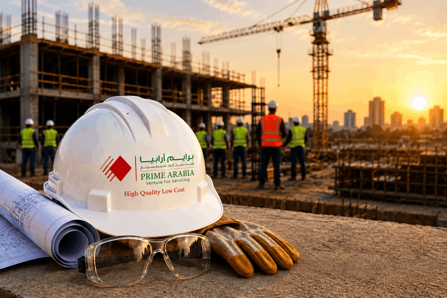 Health, safety and quality standards in Saudi Arabia construction projects by Prime Arabia