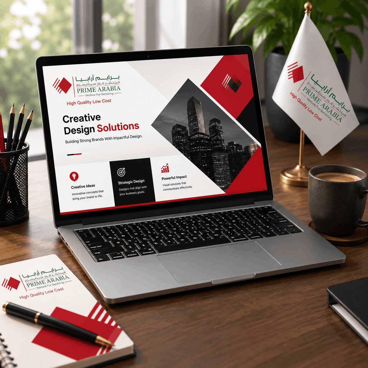 Presentation & Pitch Deck Design